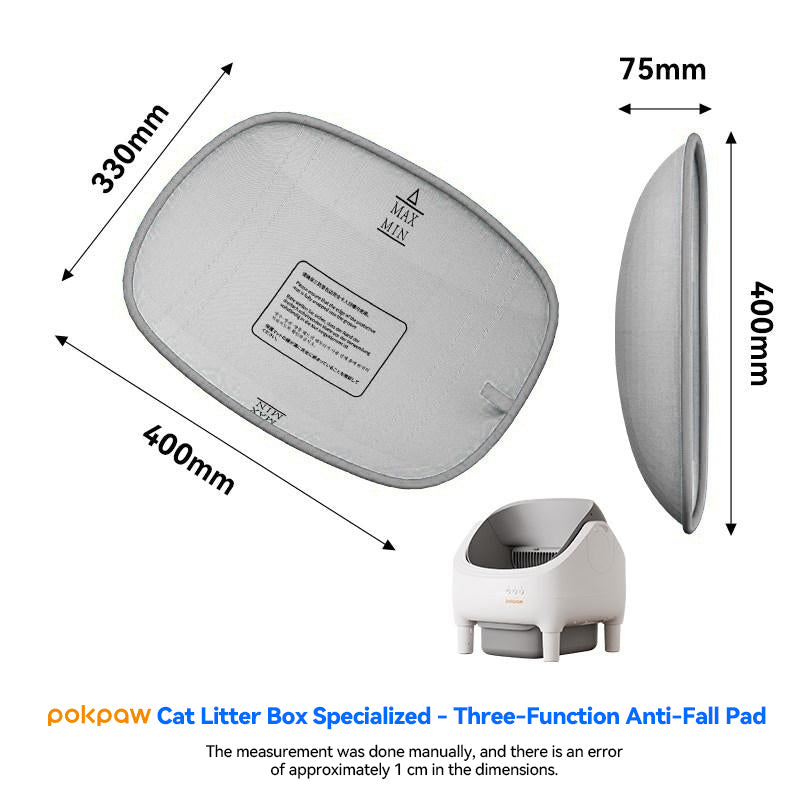 Aeelleea 2 Pack High-Performance Waterproof Cat Litter Pad Anti-Stick Scratch-Resistant 300D
