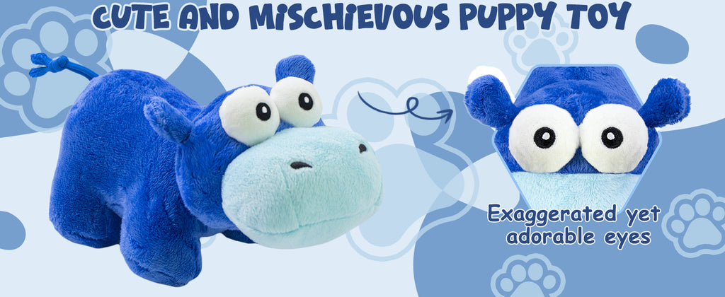 ZippyPaws Dog Toy Cute Plush Dog Toys Safe Puppy Teething Chewing forBreed Stuffed Hours of Fun