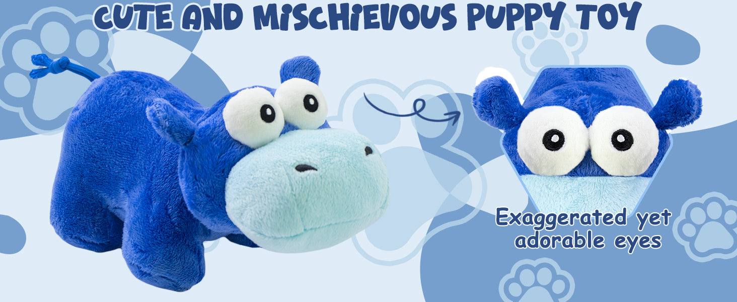 ZippyPaws Dog Toy Cute Plush Dog Toys Safe Puppy Teething Chewing forBreed Stuffed Hours of Fun