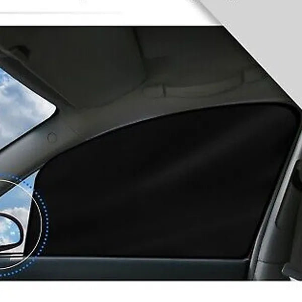 4Pcs Car Window Sun Shades, Full Blackout UV Protection Magnetic Car Side Window Sunshade for Privacy, Heat Insulation for SUV Sedan
