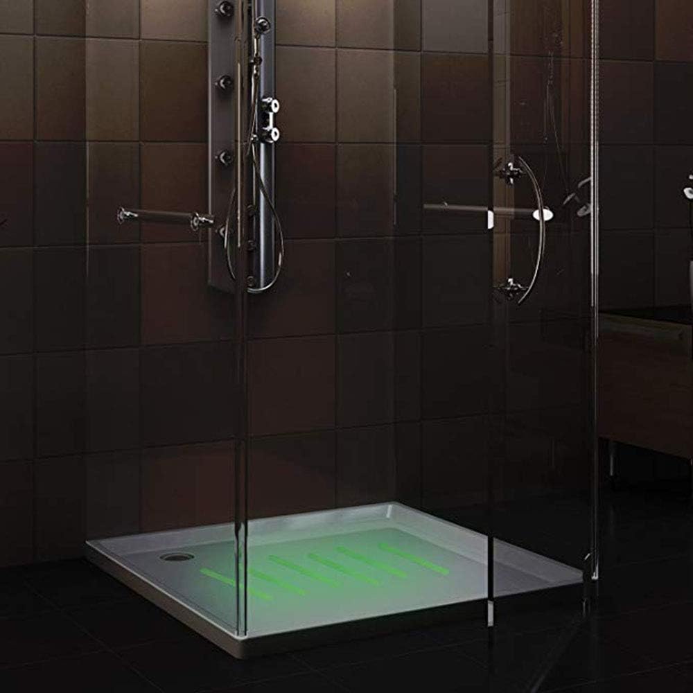 Bathtub Non Slip Stickers Luminous Shower Mats,Anti Slip Bath Tub Stickers, Adhesive Showers Treads Slip Strip for Bath,Stairs,Swimming Pools