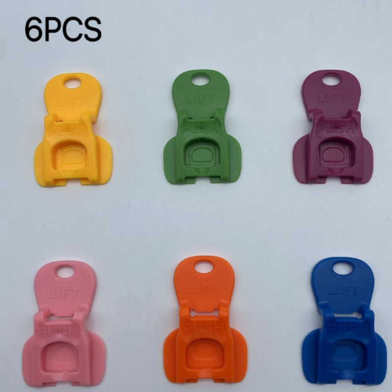 6 Pack Colorful Soda Can Tab Opener & Drink Protector, Reusable Beverage Can Shield Keeps Bees, Bugs & Dust Out, for Beer, Pop, Picnic, BBQ & Camping