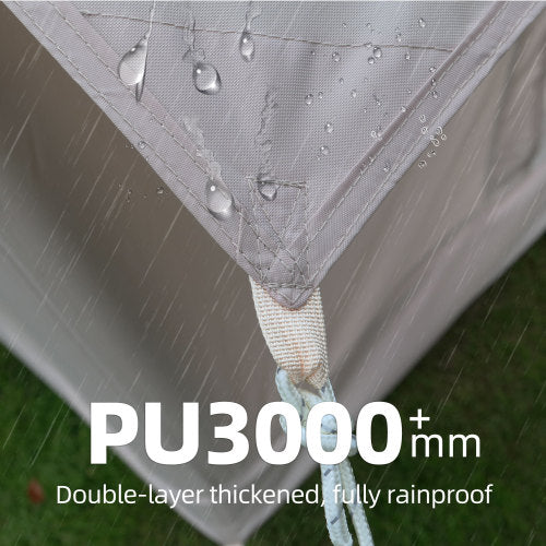 Inflatable Camping Tent 3 Person, 94.49x94.49 Inch Pop Up Air Tent with Pump, PU3000 Waterproof Instant Tent for Outdoor