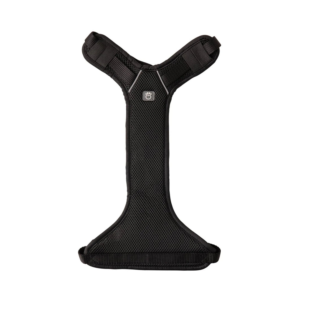 Pet Travel Dog Harness , Black 2XS Adjustable Safety Car Harness for Small Pets, Vehicle Travel & Walking