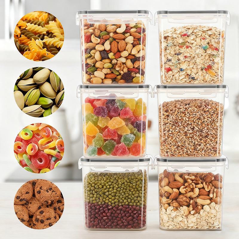12 PCS Flour and Sugar Storage Container Sets for Advanced Baker