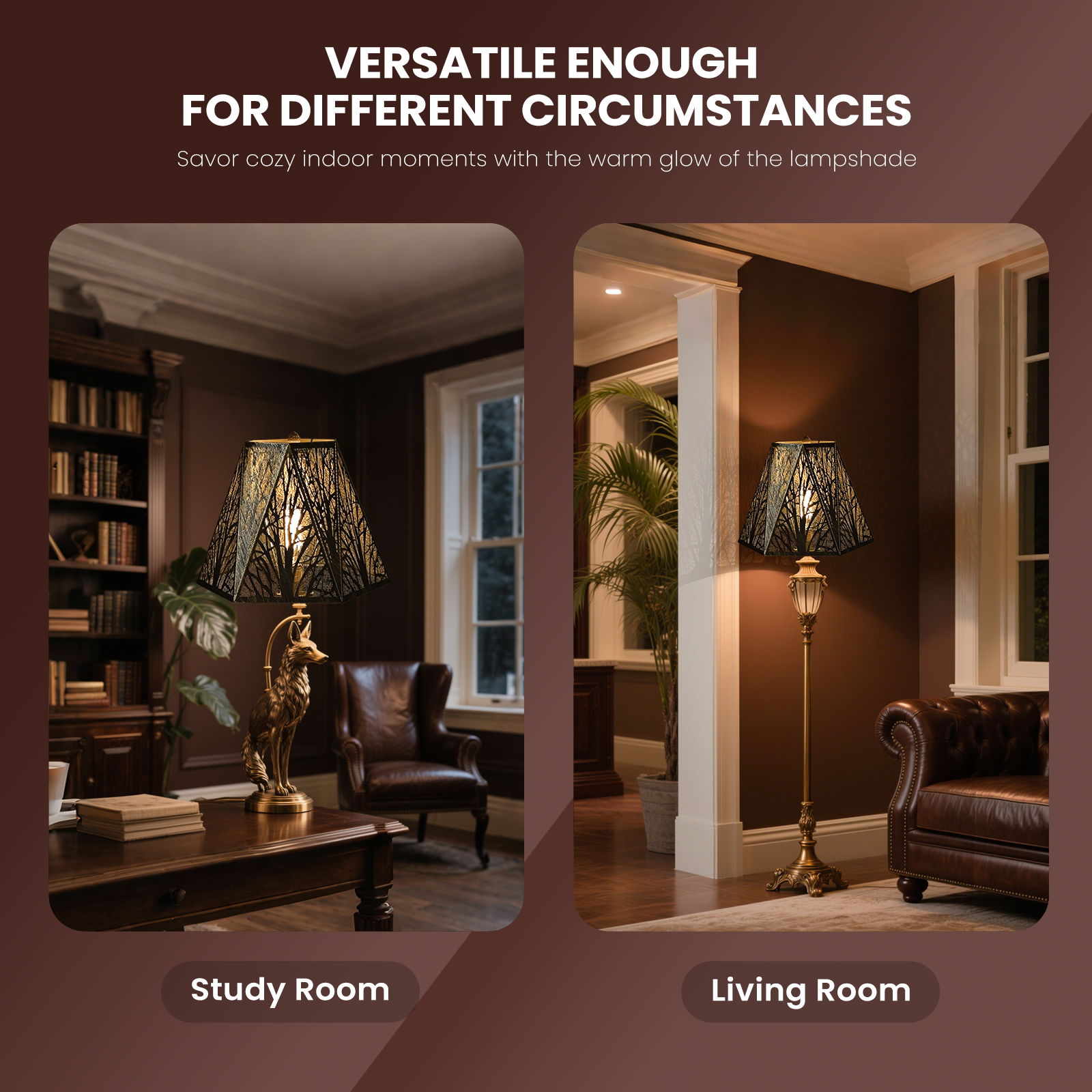 Hexagonal Metal Lampshade