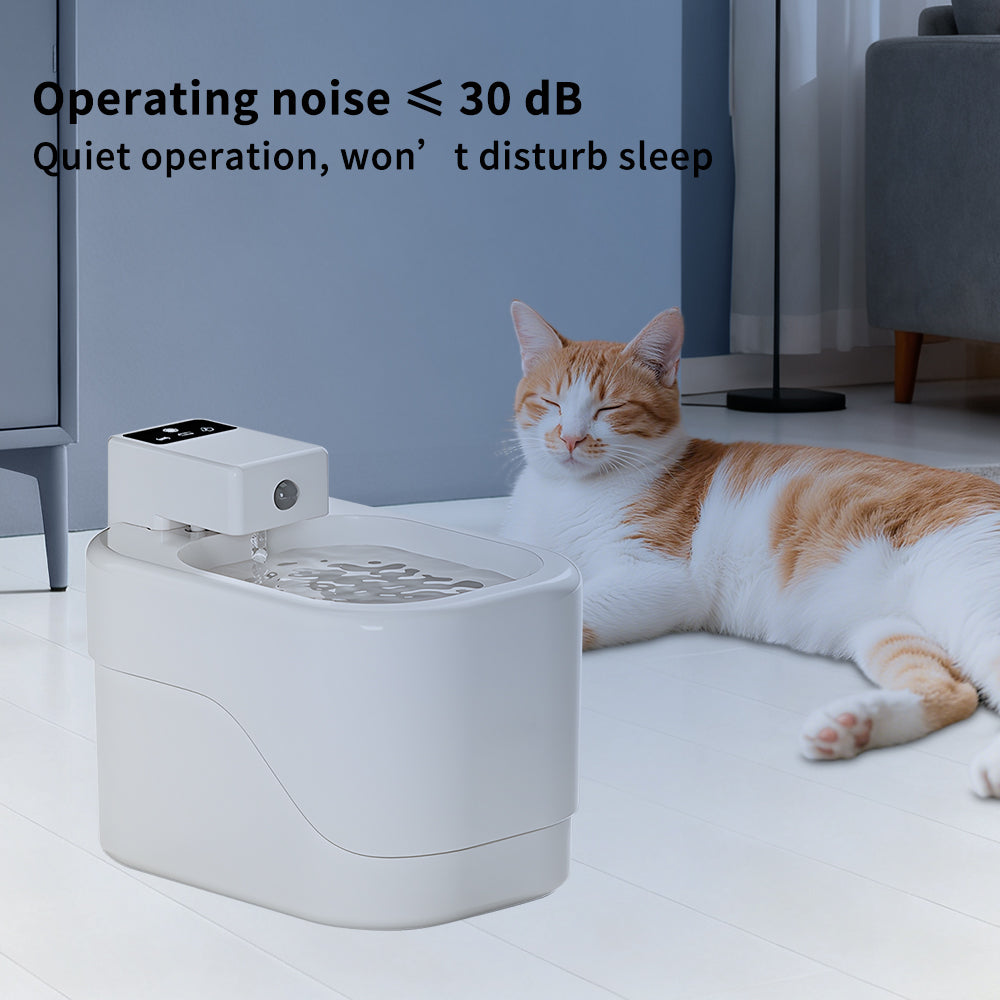 Automatic Cat Water Fountain – 2000mL Circulating Fresh Water Dispenser with Motion Sensor