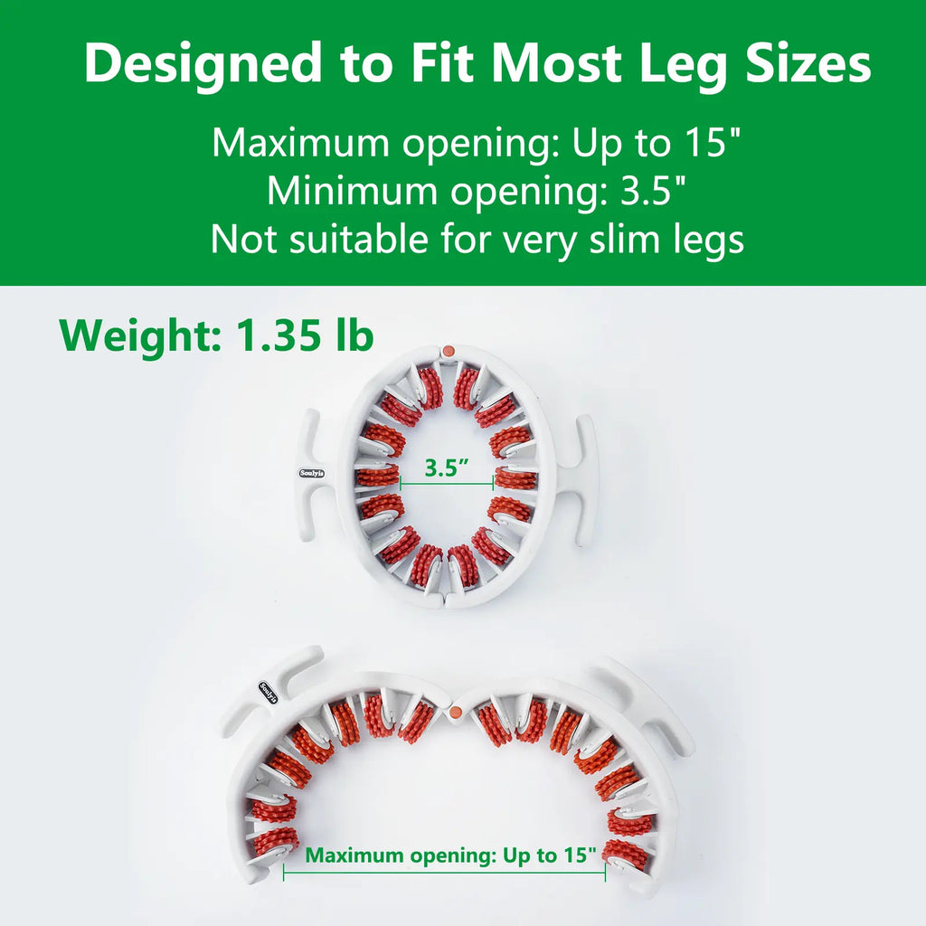 Aeelleea Manual Push-Pull Roller for Thigh, Calf, Waist. Deep Tissue Soreness Relief, Body Sculpting & Fast Muscle Recovery, Portable Pilates Fitness Tool