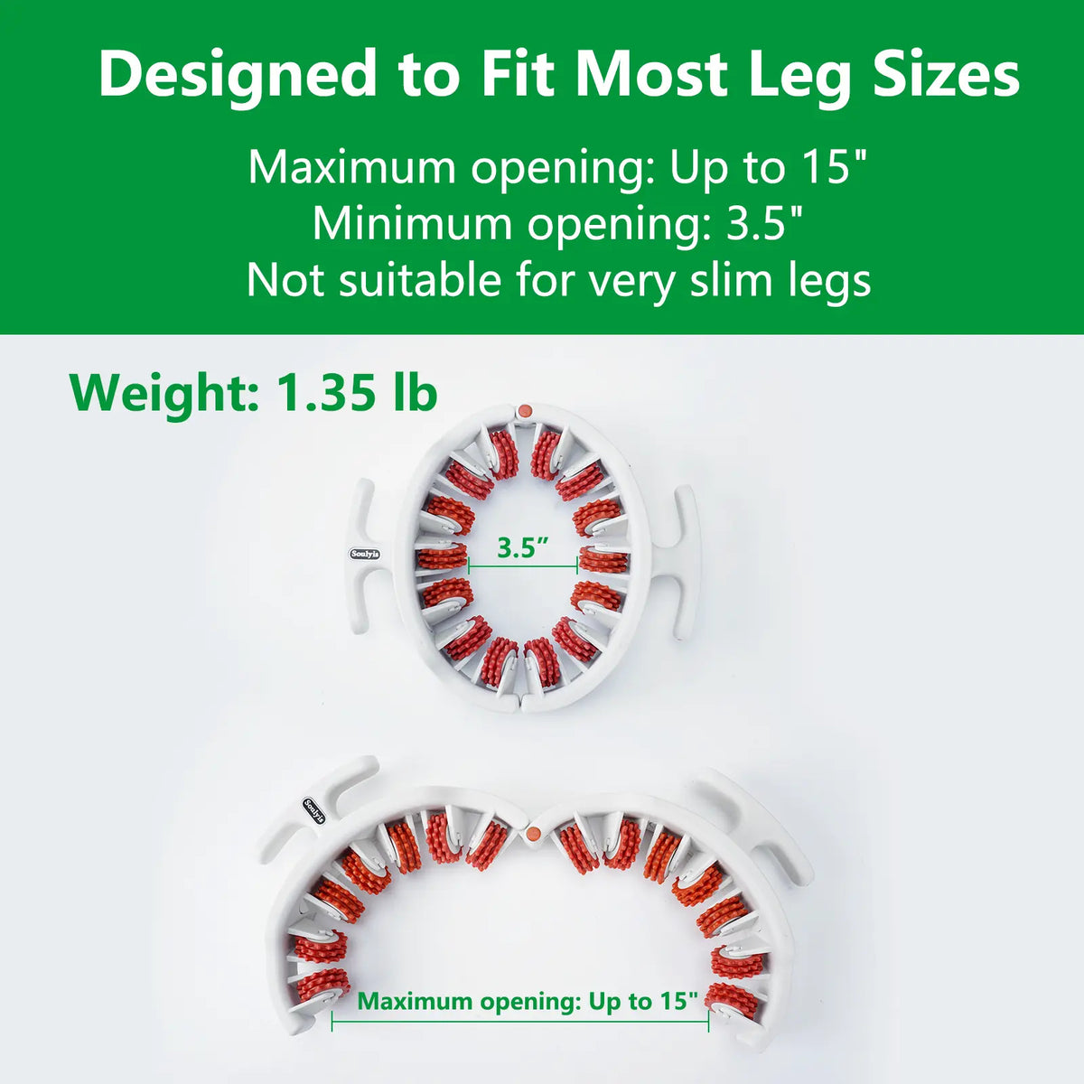 Aeelleea Manual Push-Pull Roller for Thigh, Calf, Waist. Deep Tissue Soreness Relief, Body Sculpting & Fast Muscle Recovery, Portable Pilates Fitness Tool