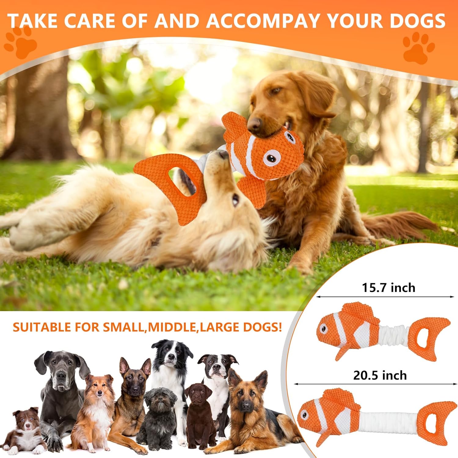 ZippyPaws Durable Interactive Tug Dog Toy: Soft Fabric, Indoor/Outdoor for All Dogs