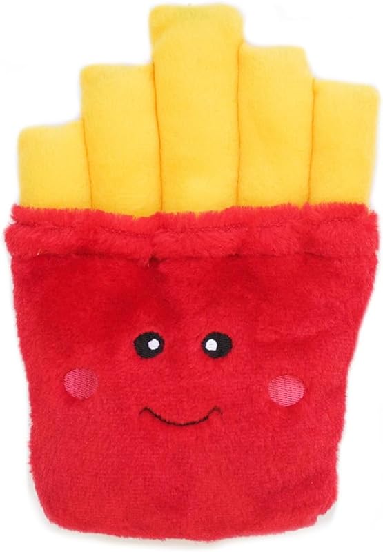 ZippyPaws NomNomz - Dog Squeaky Toys to Keep Them Busy, Funny Food Plush for Small & Medium Dogs, Cute Stuffed Puppy Toy, Pet Products, Gift for Dogs of All Breeds, Soft and Cuddly - Taco