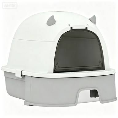 Extra Large Stainless Steel Cat Litter Box, High Sided Anti-Splash Kitty Litter Pan, Non-Stick Easy Clean for Large Cats & Multi-Cat Homes