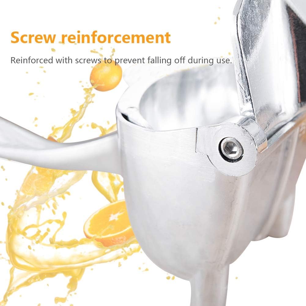 Heavy Duty Hand Juicer, Manual Juicer, Hand Press Juicer, Juicer Handheld, Metal Alloy Lemon Squeezer for Orange, Citrus & Fresh Fruit