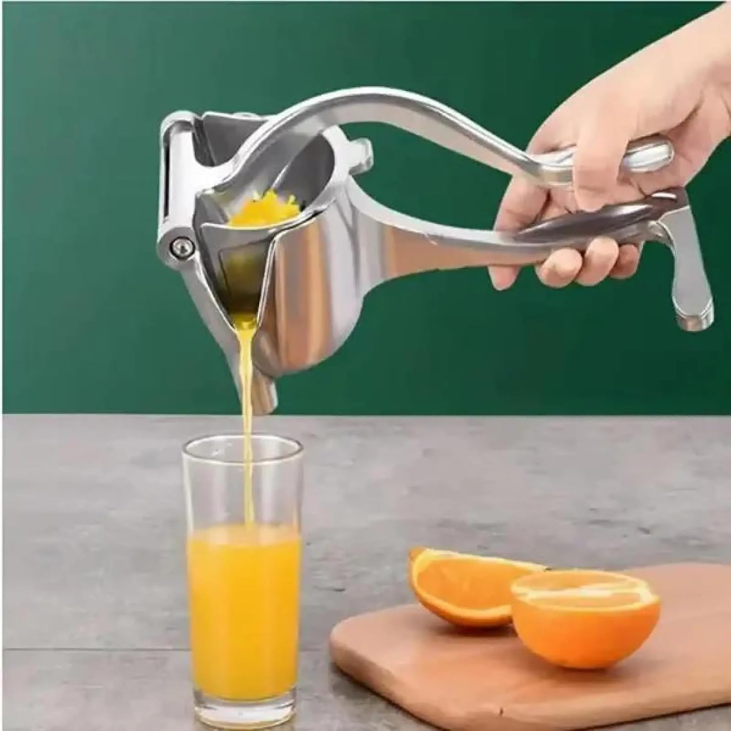 Heavy Duty Hand Juicer, Manual Juicer, Hand Press Juicer, Juicer Handheld, Metal Alloy Lemon Squeezer for Orange, Citrus & Fresh Fruit