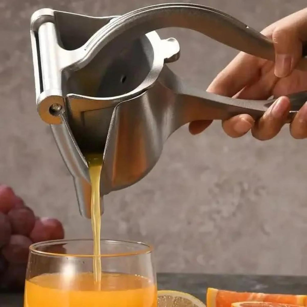 Heavy Duty Hand Juicer, Manual Juicer, Hand Press Juicer, Juicer Handheld, Metal Alloy Lemon Squeezer for Orange, Citrus & Fresh Fruit