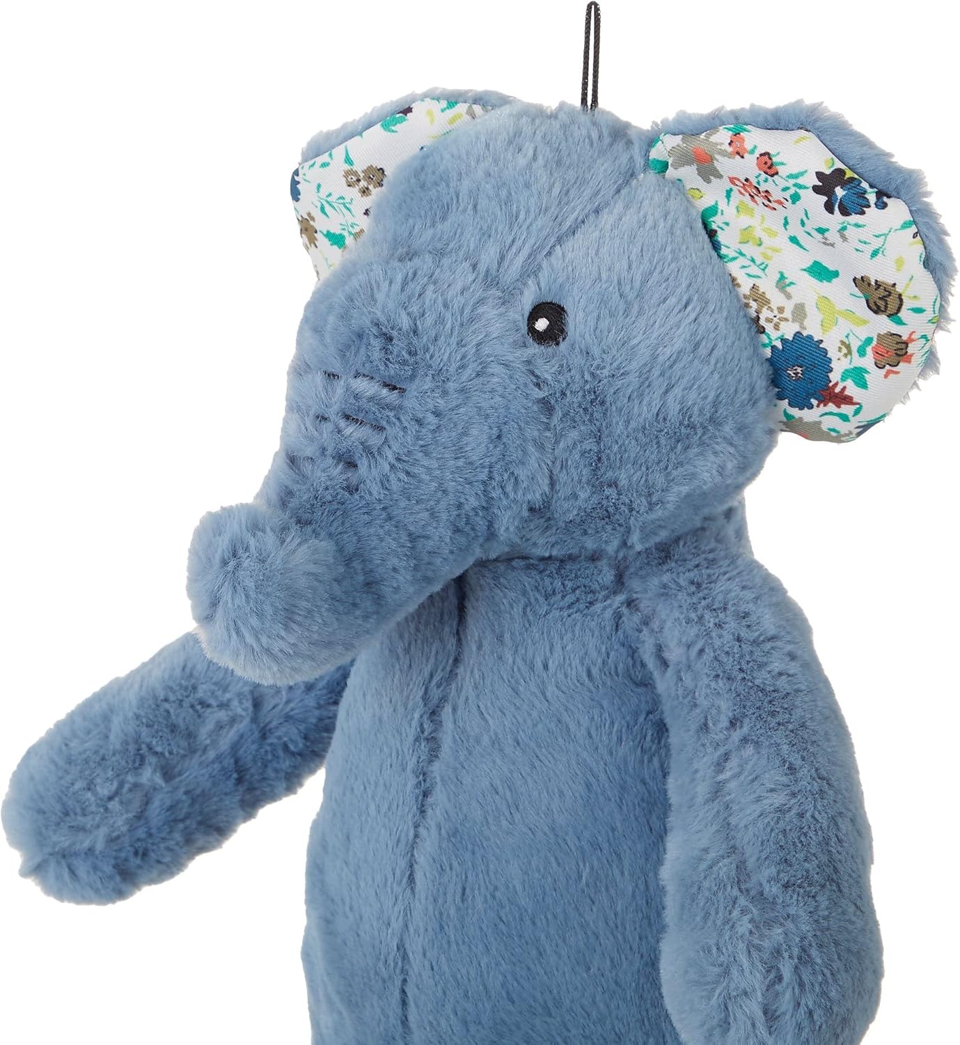 petlou Dog Plush Toys,Crinkle Dog Toy, Interactive Stuffed Dog Squeaky Toys Chew Dog Toys for Medium Dog Small Large Dogs,Cute Dog Toys (15" Promo Elephant-Blue)