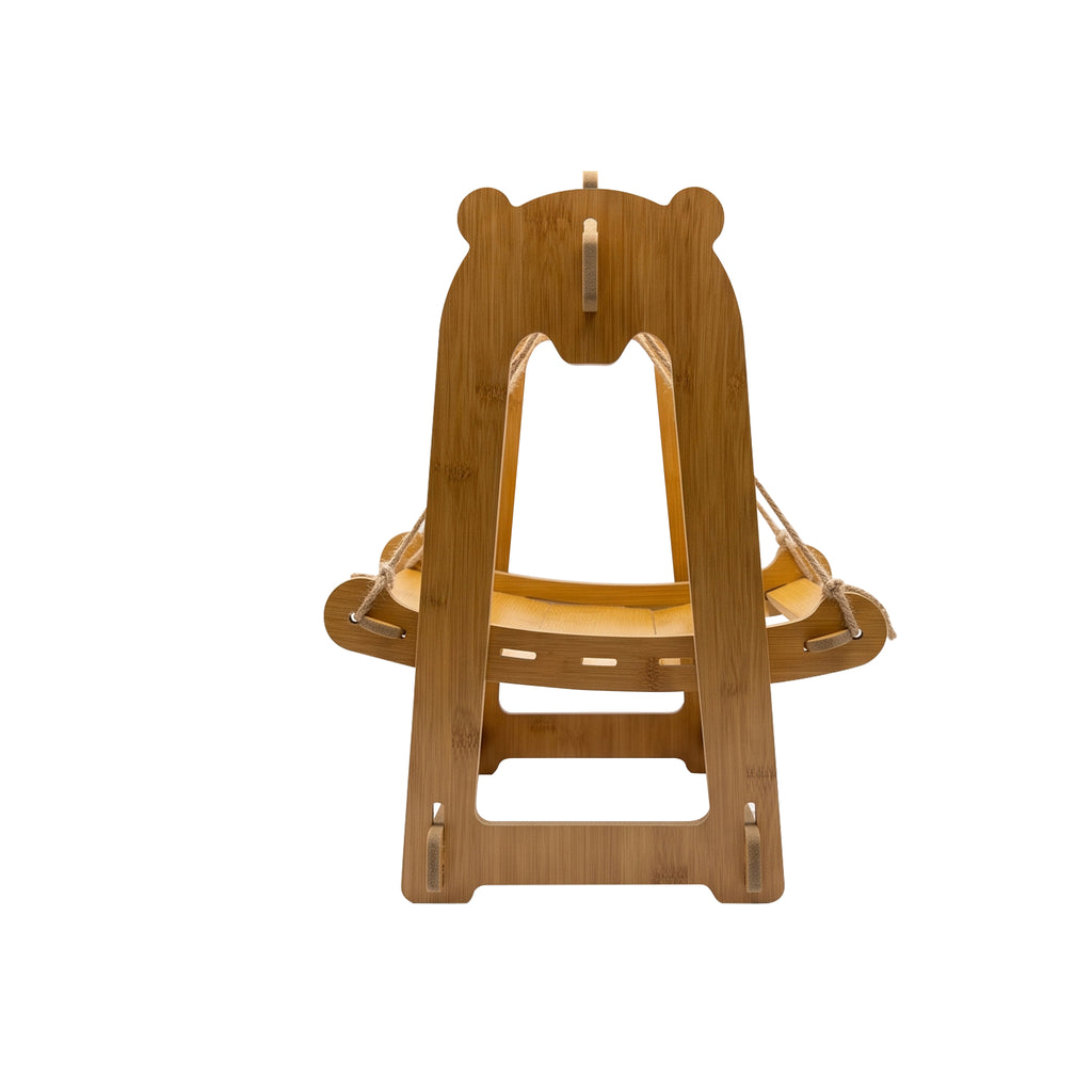 Indoor Cat Swing Hammock, Hanging Pet Bed for Cats and Small Dogs, Elevated Cozy Lounger Chair