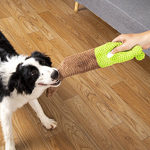 ZippyPaws Squeaky Dog Snack Dispensing Puzzle Plush Chew Toy,Suitable for small to large dogs