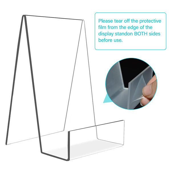 For Book Phone Tablet Acrylic Display Stand Perspex Retail Cookbook Holder(tk/temu self-pickup orders)