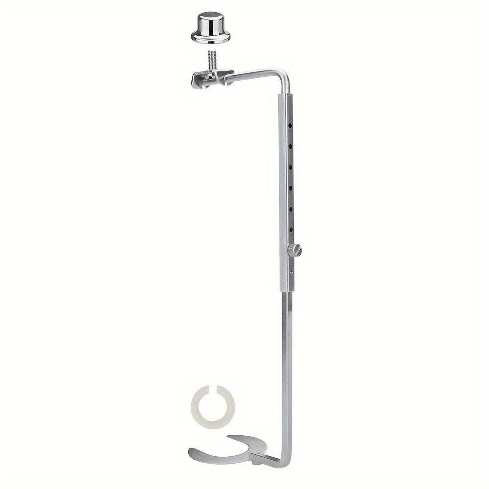 Adjustable Universal Lamp Harp for E12/E14/E26/E27, Height 6.5"-10" Lampshade Bracket