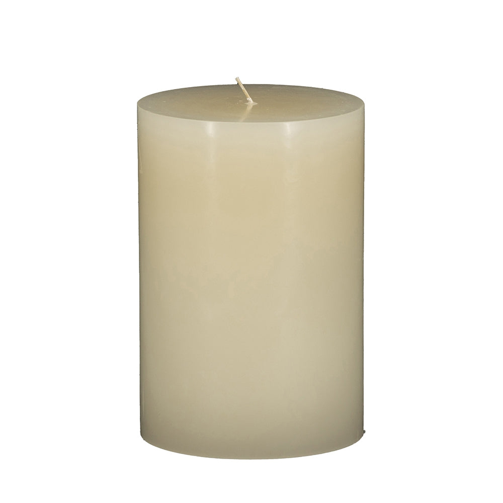 2pk 4"x6" Unscented Soy Wax Candles – Natural, Clean Burn Pillars
