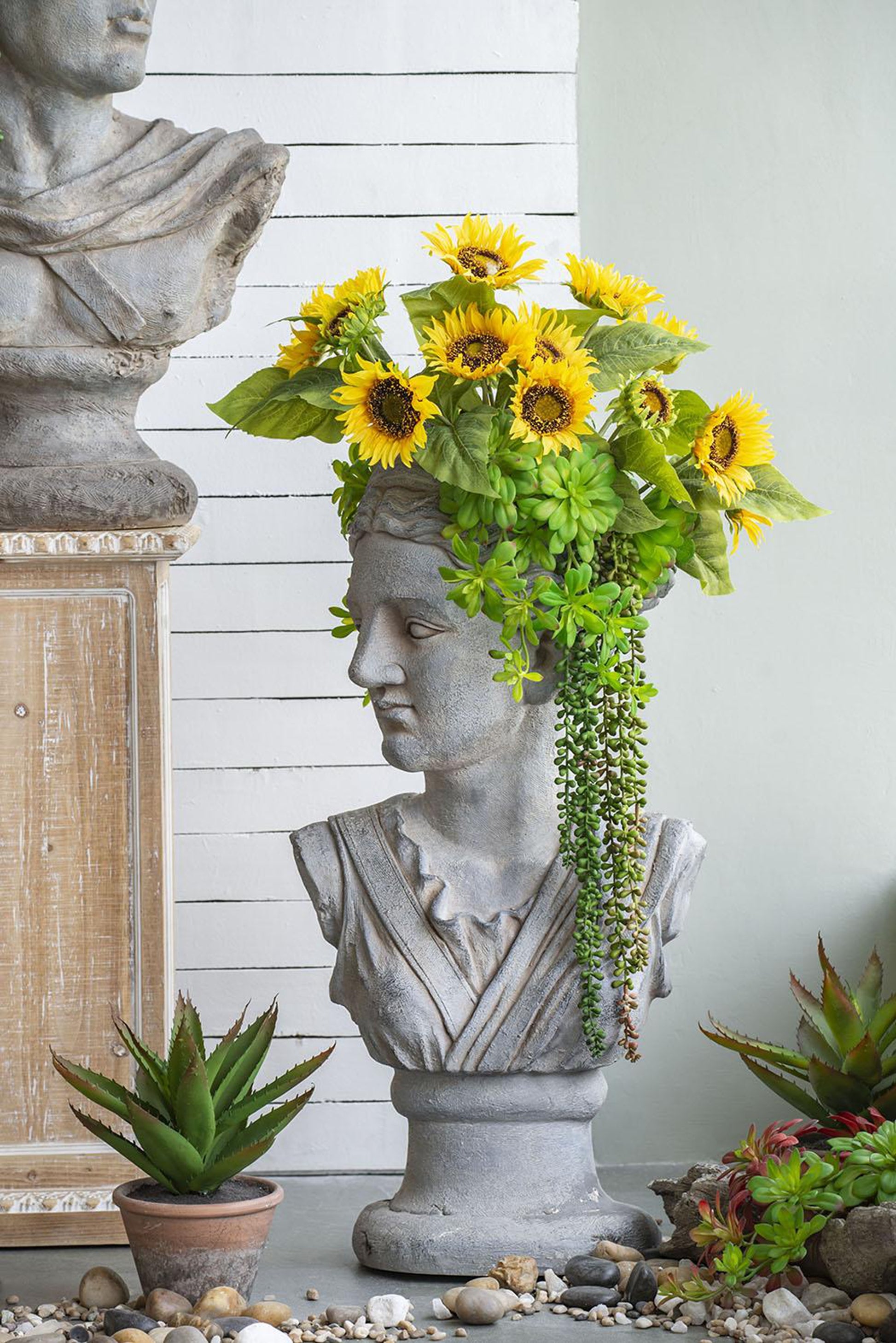 Set of 3, 14x14x15" Sunflower Bundle X7