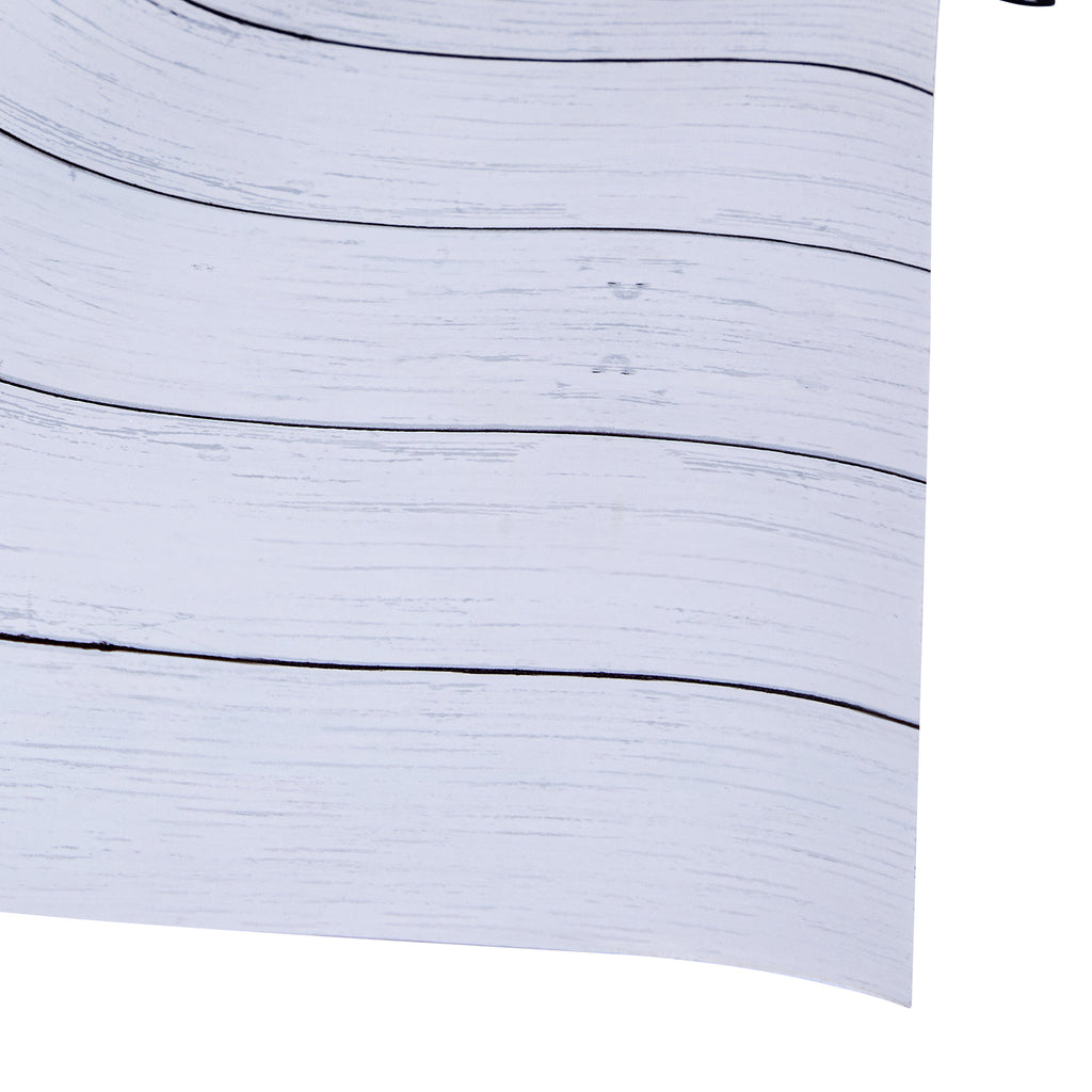 Peel and Stick Wallpaper, 17.7 x 472.4 inch Contact Paper White Wood Textured Waterpoof Self Adhesive, Easy to Clean & Peel Wall Decorative Vinyl Roll for Bedroom Kitchen Bathroom Office Desk