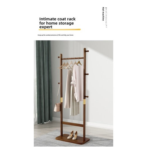 Coat Racks solid wood hanger 23.6* 11*71in Solid environmental protection easy to assemble beautiful can be placed in the bedroom/living room