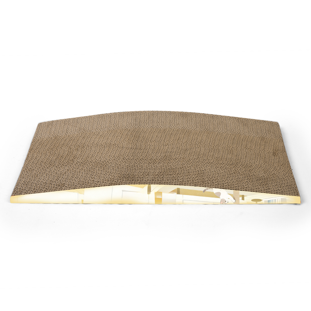 Replacement Cat Scratching Pad for Cat Tree Pedal Hammock, Double‑Sided Wear‑Resistant Cardboard Cat Scratcher Refill