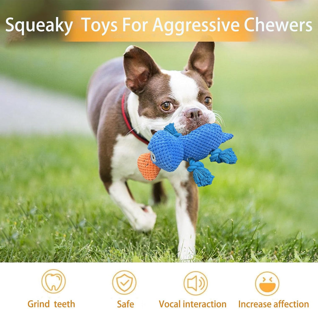 Dog Toys, Wrinkled Paper Plush Toys  Dogs, Durable Dog Squeaky Toys