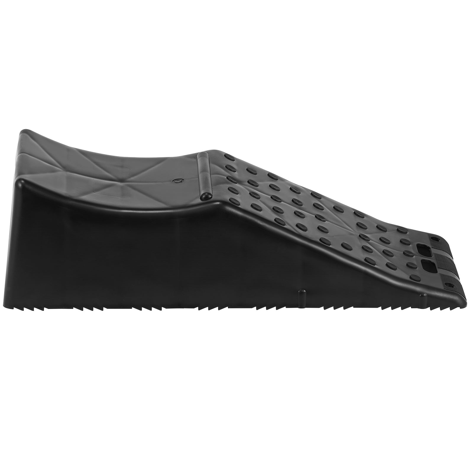 5.5" Lift Foldable Threshold Ramp for Doorways, Heavy Duty Wheelchair Ramp for Home & Groceries, 20000 LBS Plastic Car Service Ramp for Vehicle Maintenance