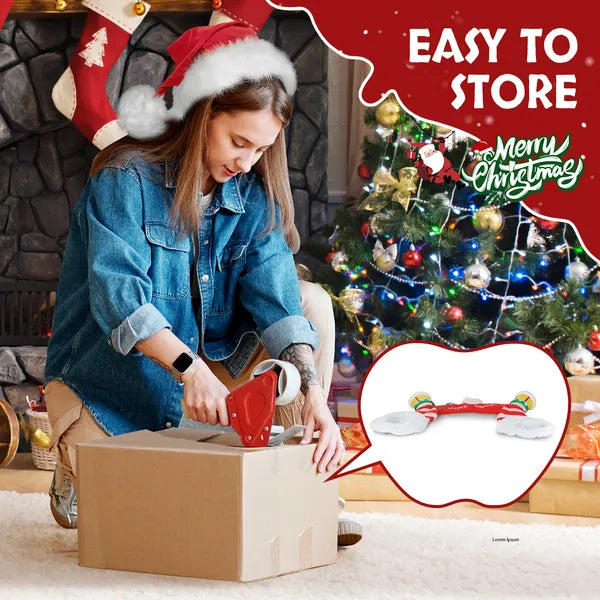 8.9FT Christmas Inflatable Archway with Santa Claus, Blow Up Yard Decor for Holiday Party Front Yard Lawn Garden