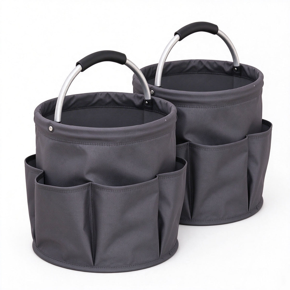 Collapsible Basket with Handles: Picnic, Beach, Garden Harvest