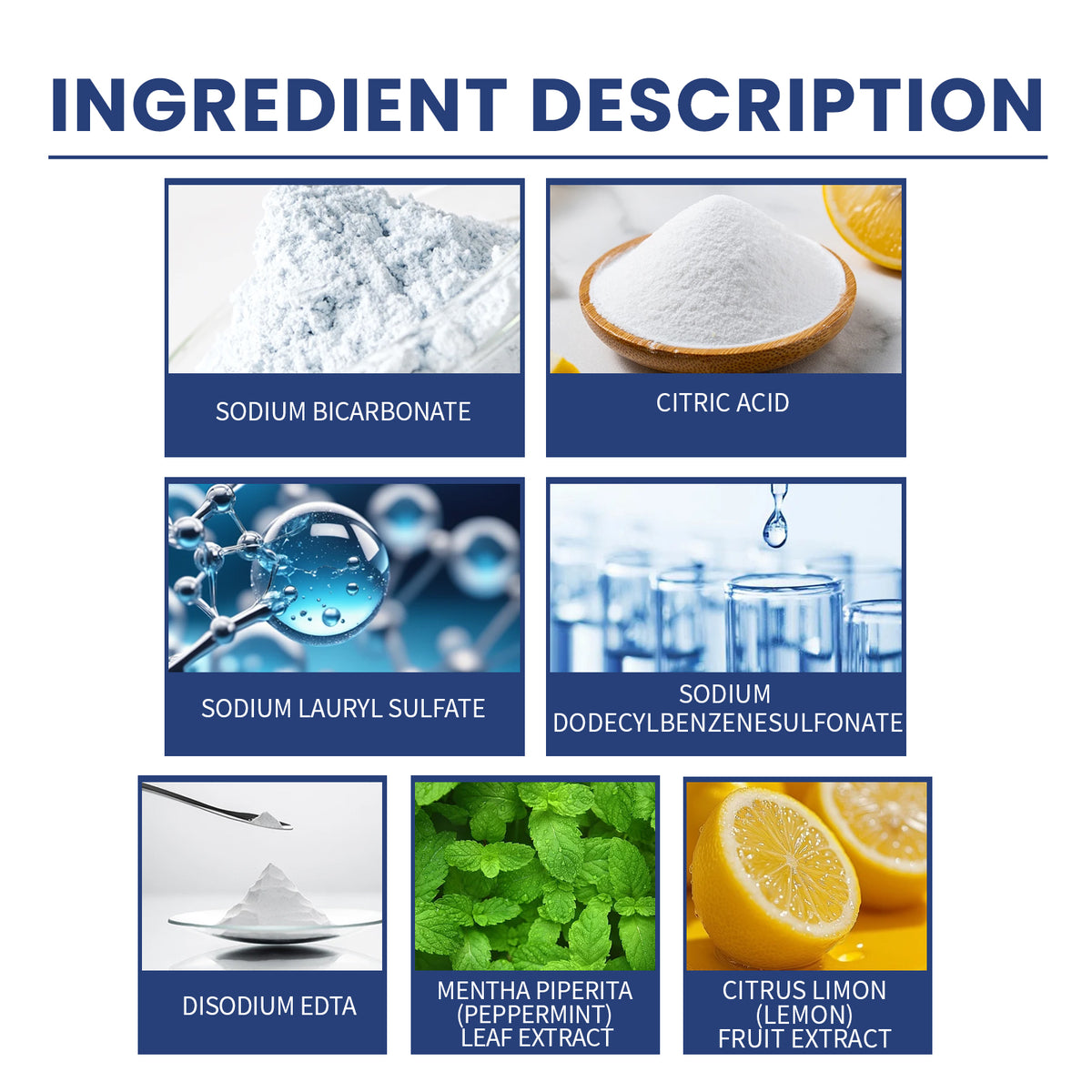 30-Count Multi-Purpose Cleaning Tablets for Kitchen, Bathroom, Glass & Household Surfaces