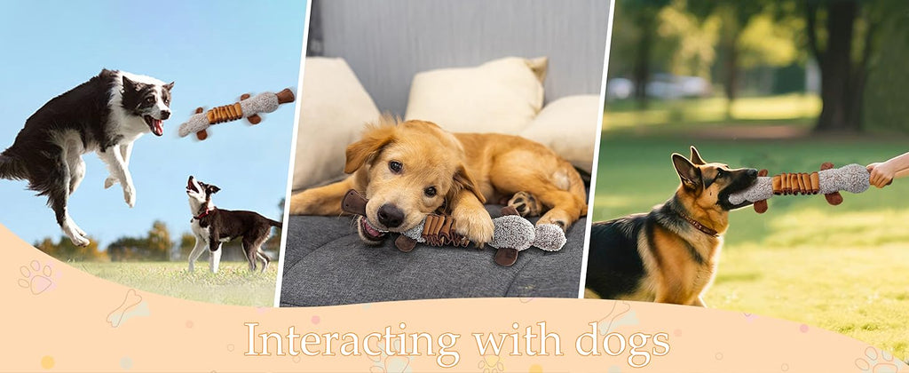 ZippyPaws Dog Toys, Stuffed Large Dog Toys to Keep Them Busy, Interactive Plush Chew Toys with Crinkle Paper, Tough Pet Animal Toys for Small Medium Large Dogs - Platypus