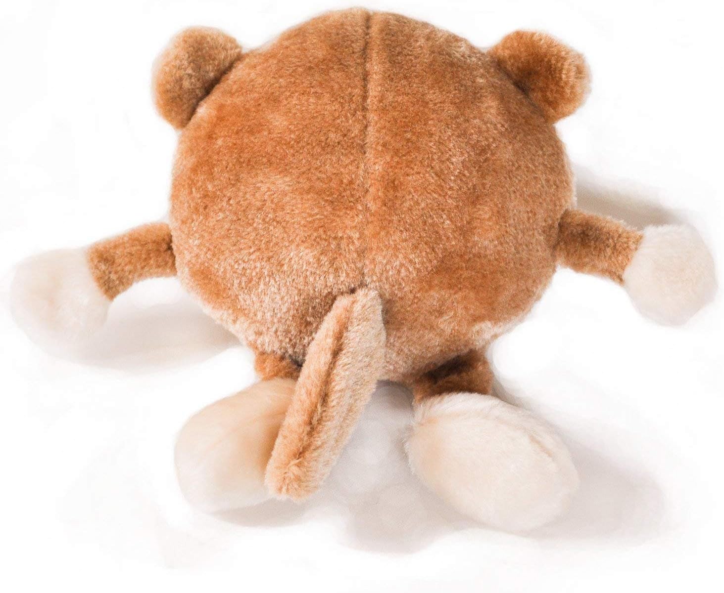 ZippyPaws Brainey Squeaky Plush Dog Toy Monkey