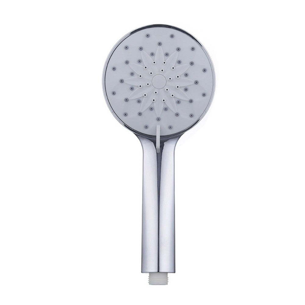 Handheld Shower Head Set with 6 Spray Modes, Chrome Finish Shower Head, Flexible Stainless Steel Hose & Adjustable Shower Holder for Bathroom