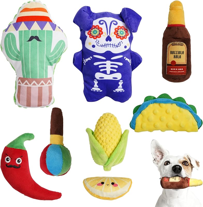 ZippyPaws Small Medium Large Dog Toys, Cute Soft Squeaky Crinkle Plush Stuffed Durable Pet Teething Animal Chew Toys for Small to Large Breed, Cognitive Stimuting Boredom Puppy Busy Birthdays Gifts