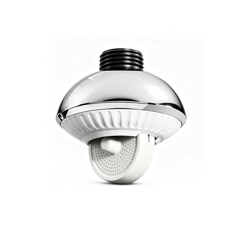 360° Swivel Faucet Aerator & Sink Sprayer, Anti-Splash Faucet Extender with Interchangeable Spray Plates, 5 Adapters, Fits Most Taps