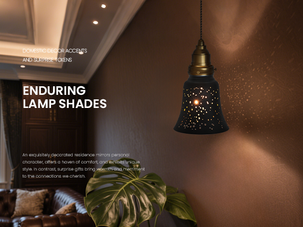 Globes Shades 3-Pack Starlight Etched Metal Lamp Shade Black Gold  4.72" for Pendant, Sconce, Ceiling Fan