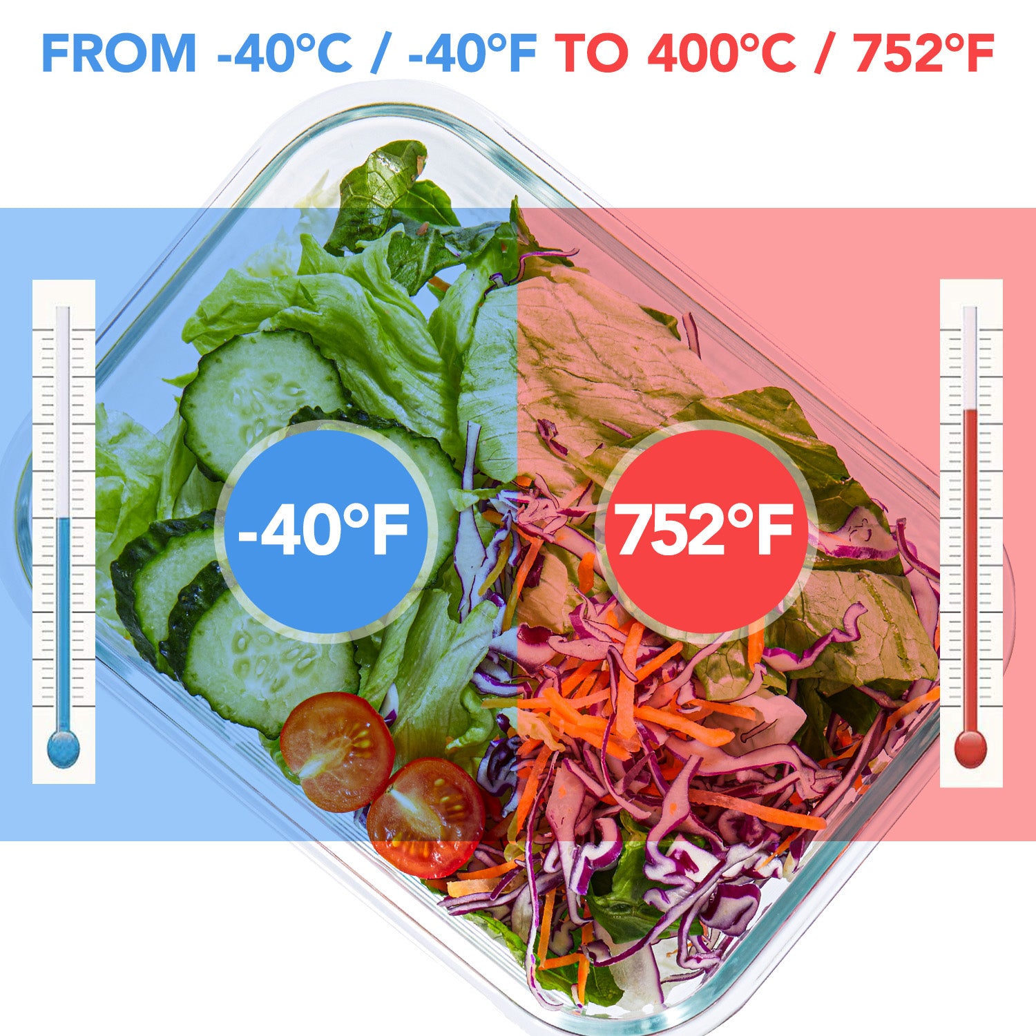 8 Pack BPA Free Glass Meal Prep Containers with Airtight Lids, Microwave Oven Freezer Dishwasher Safe Glass Food Storage Lunch Containers for Office Use
