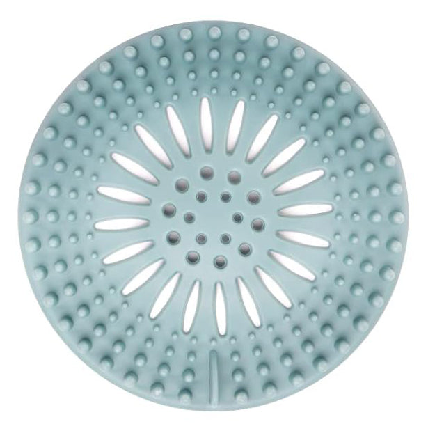Sink Drain Strainer, Shower Drain Hair Catcher, TPR Drain Hair Catcher, Flat Drain Cover Anti-Clog Hair Trap for Tub Sink Laundry