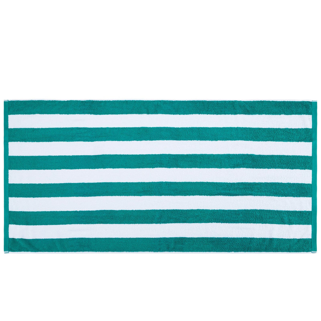 4-Pack Cotton Beach Towels 30" x 60" Oversized Cabana Stripe Pool Towels, Mixed Colors