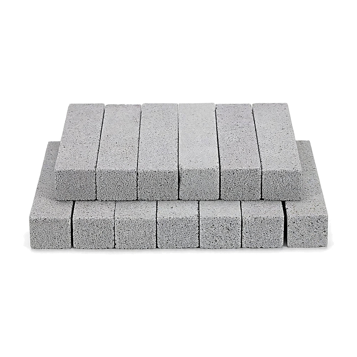 AEELLEEA Pumice Stone Cleaning Blocks, 36 Pack, Natural Gray Scouring Sticks for Toilet Bowl, Sink, Bathtub & Grill, Individually Wrapped