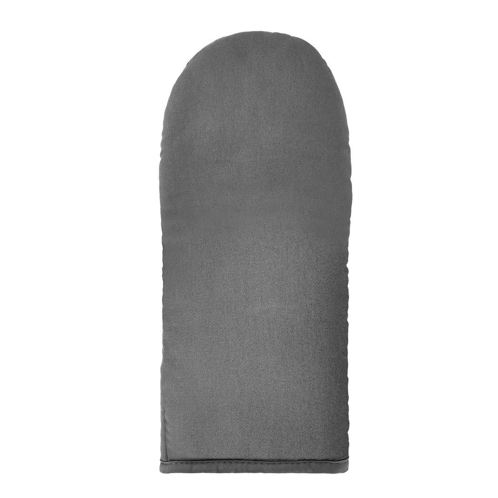 Oven Mitts, Mini Oven Mitt Set with Non-Slip Silicone Strips, Heat Resistant to 500°F, Cotton Baking Mitts 13.07x6.1" with 2 Hooks, 2 Piece