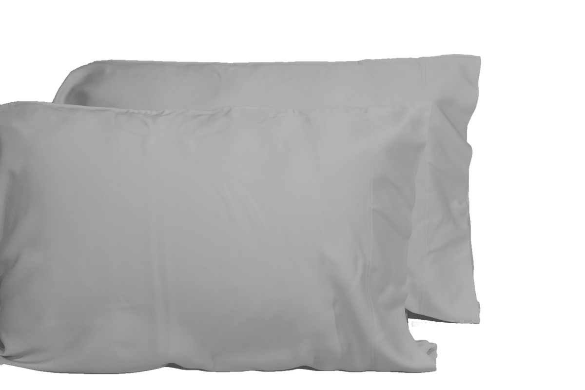 AEELLEEA Queen 4-Piece 100% Viscose Derived from Bamboo Sheet Set, 300 Thread Count, OEKO-TEX Certified, Silver Gray