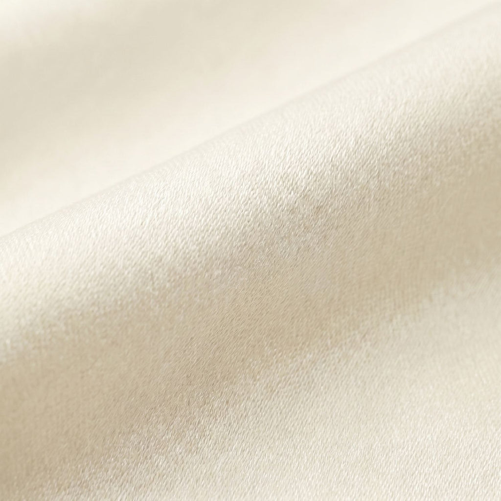 AEELLEEA 4-Piece Queen TENCEL Lyocell Sheet Set, 320 Thread Count, Deep Pocket, OEKO-TEX Certified, Cream