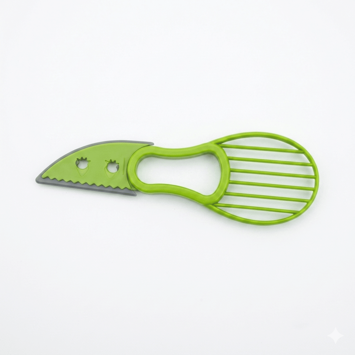 3-in-1 Avocado Slicer Tool, Avocado Cutter and Pitter with Ergonomic Grip, Multi-Function Fruit Preparation Tool for Kitchen