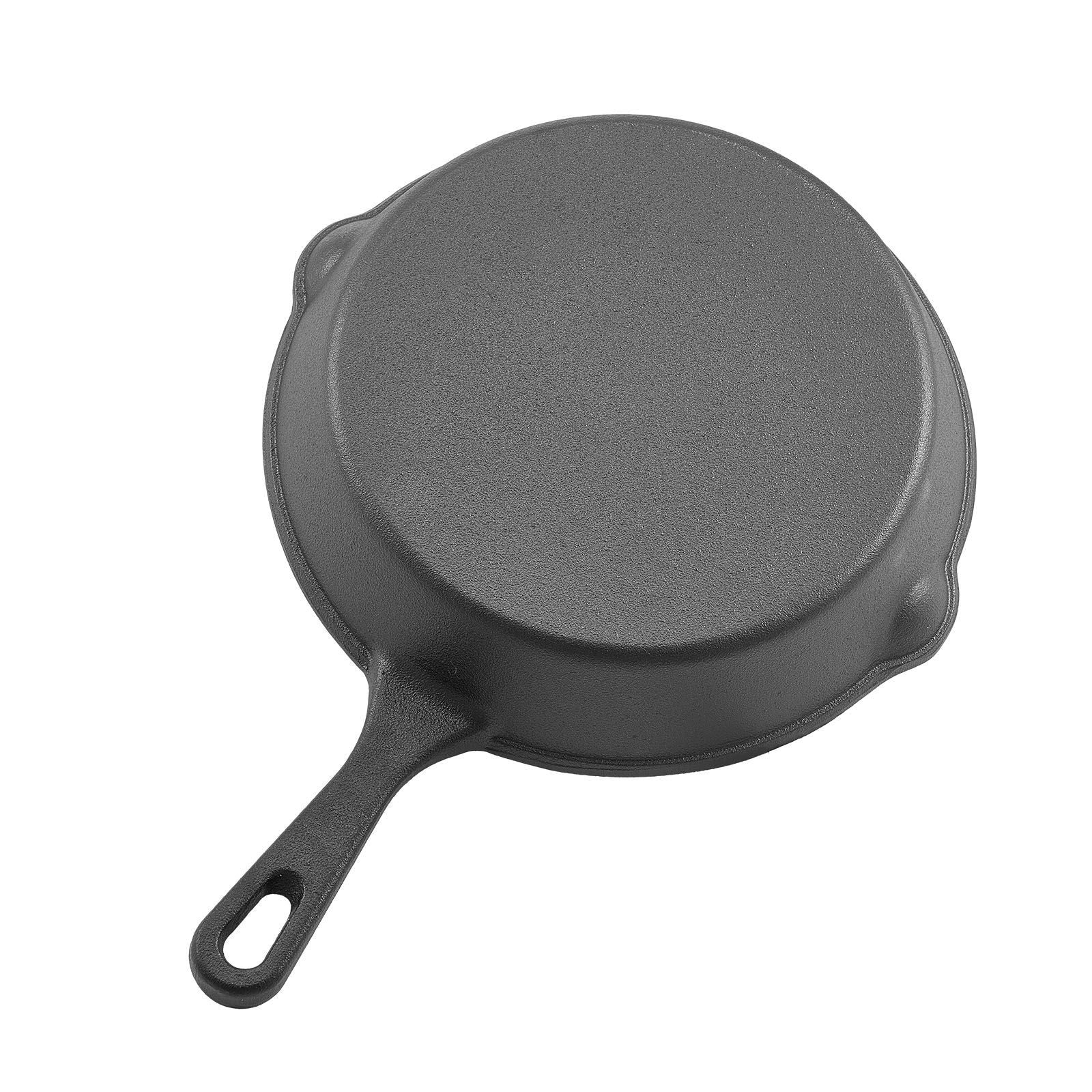 3-Piece Cast Iron Skillet Set, Frying Pans for Oven, Gas, Electric & Induction