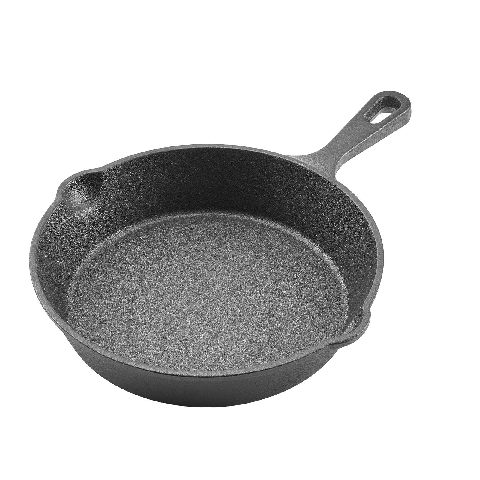 3-Piece Cast Iron Skillet Set, Frying Pans for Oven, Gas, Electric & Induction